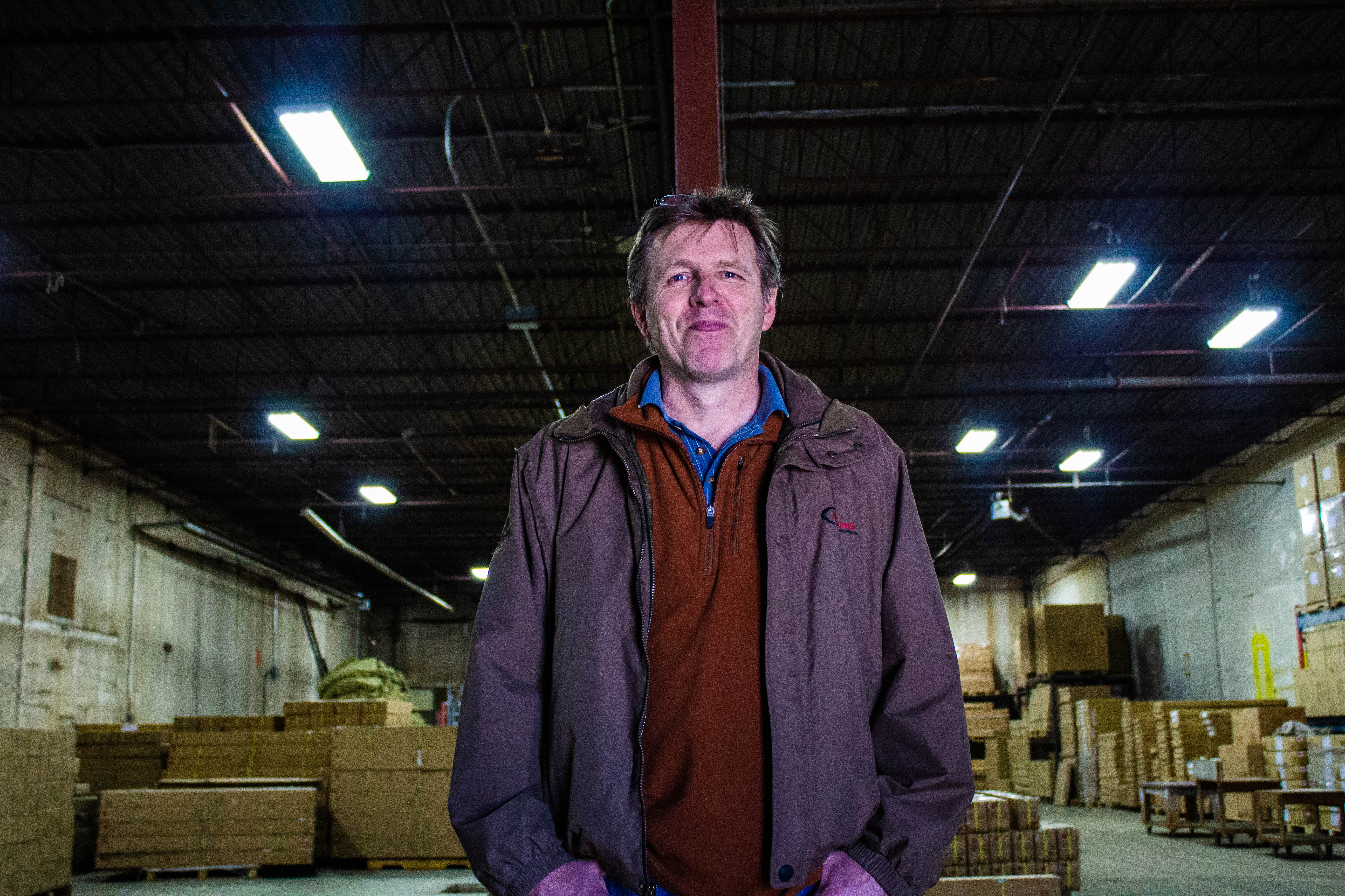 Carl Heinrichs, owner of Quagga Designs.